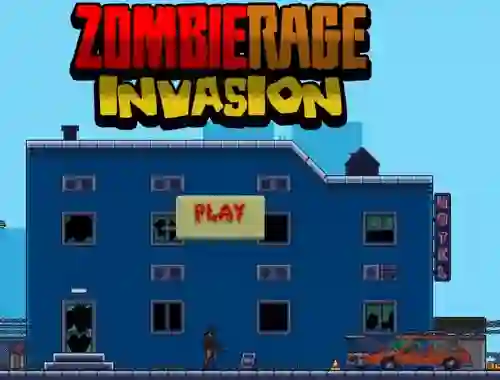Peli Zombie Rage Invasion verkossa
