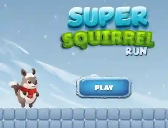 Peli Super Squirrel Run verkossa