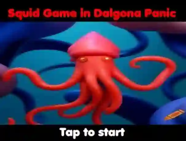 Peli Squid Game In Dalgona Panic verkossa