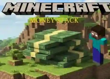 Peli Minecraft Money Stack verkossa