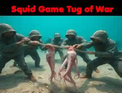 Peli Squid Game Tug Of War verkossa