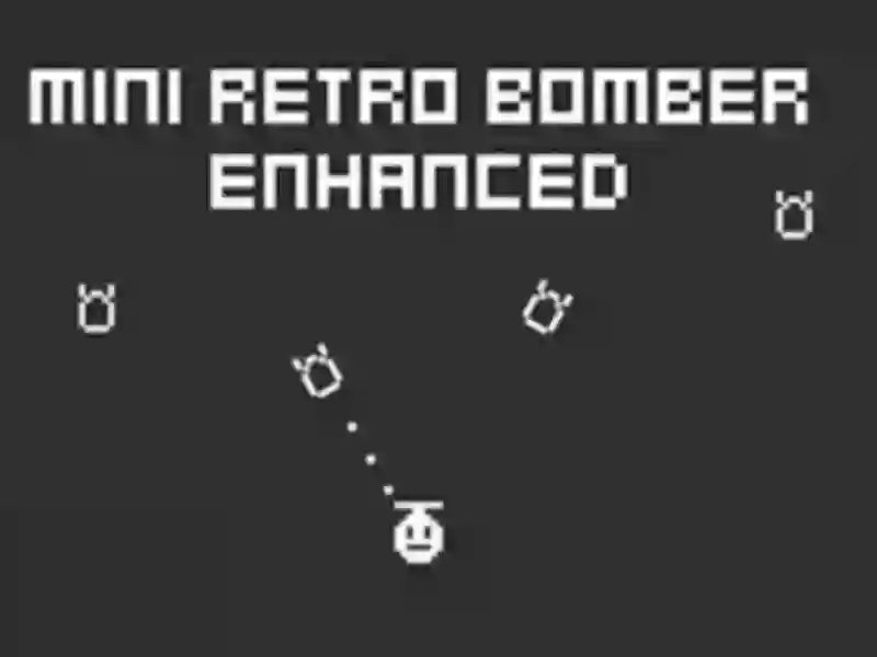 Peli Mini Retro Bomber Enhanced verkossa