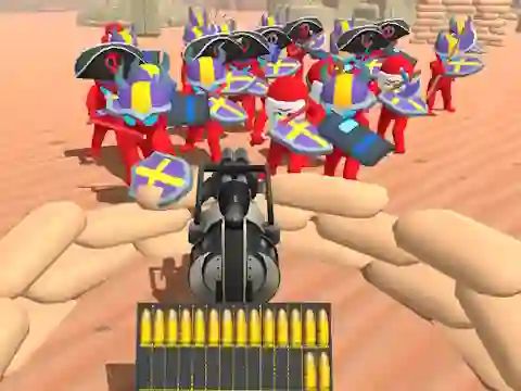Peli Bullet Army Run verkossa