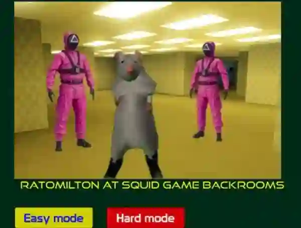 Peli Ratomilton at Squid Game Backrooms verkossa