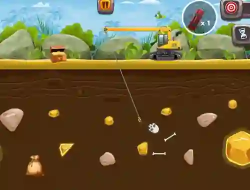 Peli Golden Digger verkossa