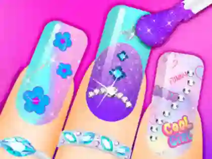 Peli Coloring Book: Nail Art verkossa