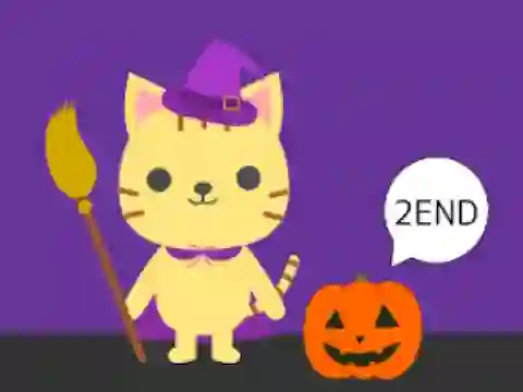 Peli Cat and Halloween Escape verkossa