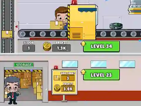Peli Idle Shipping Tycoon verkossa