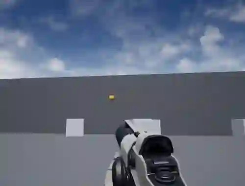 Peli Unreal Engine 4 FPS verkossa