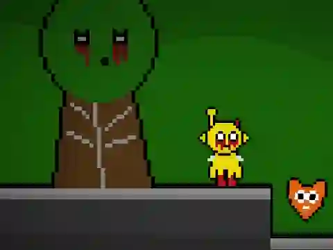 Peli Sprunki Horror Version Dark verkossa