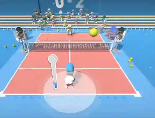 Peli Tennis Clash verkossa