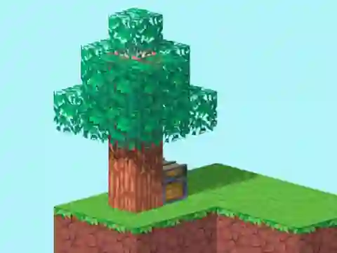Peli Skyblock 3D: Survival verkossa