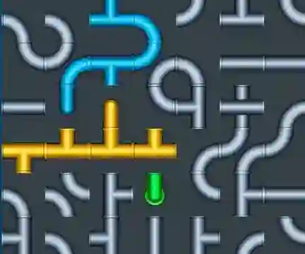 Peli Connect The Pipes Water Puzzle verkossa
