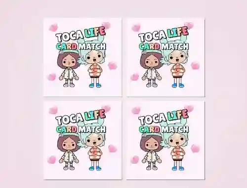 Peli Toca Life Memory Card Match verkossa