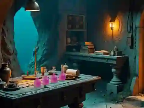 Peli Underwater Sorceress Escape verkossa