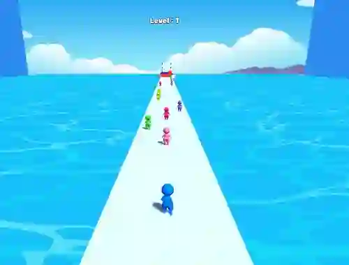 Peli Stickman Collect Run verkossa
