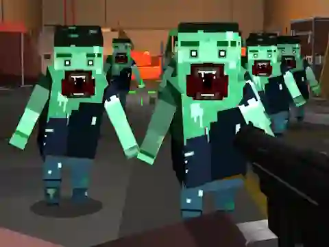 Peli Blocky Hunter verkossa