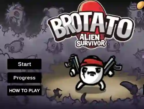 Peli Brotato Alien Survivor verkossa