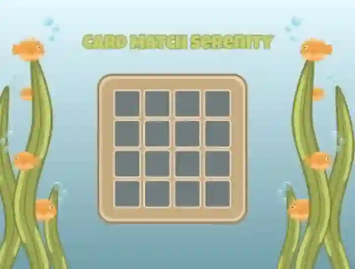 Peli Card Match Serenity verkossa