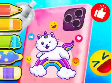 Peli Coloring Book: Phone Case verkossa