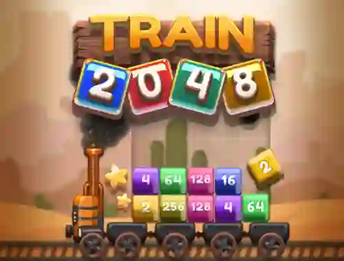 Peli Train 2048 verkossa