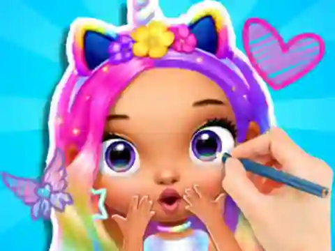 Peli Coloring Book: Fashion Barbie Princess verkossa