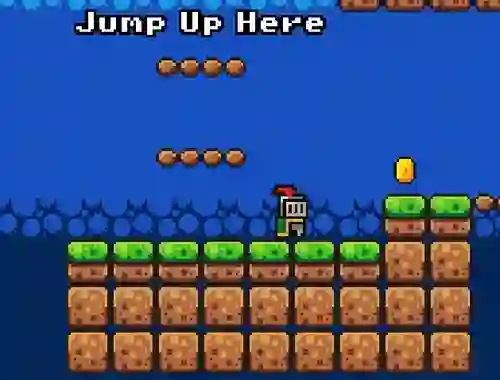 Peli Knight Coin Quest verkossa