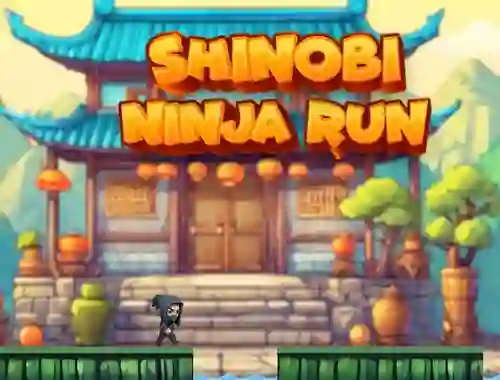 Peli Shinobi Ninja Run verkossa