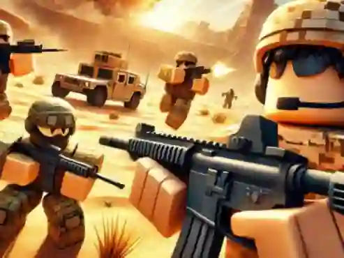 Peli Roblox Strike verkossa