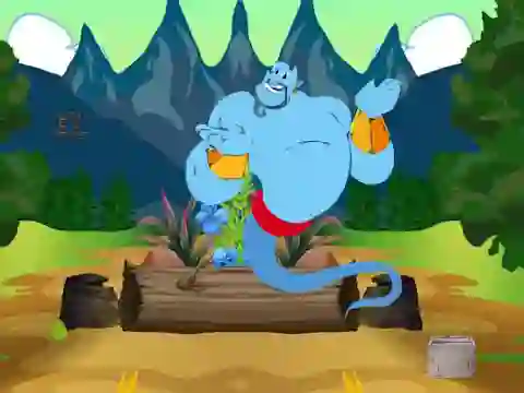 Peli Escape From Wonder Genie Land verkossa