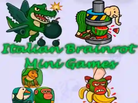 Peli Italian Brainrot Mini Games verkossa