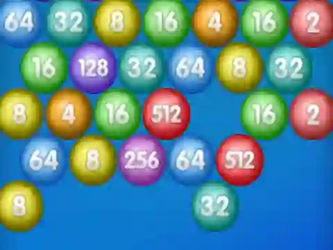 Peli Number Bubble Shooter verkossa