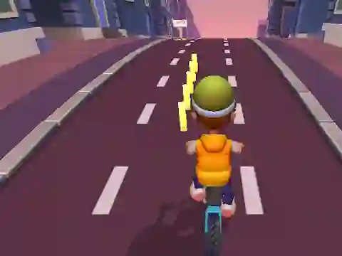 Peli Paper Boy Race Running Game verkossa