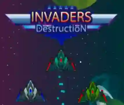 Peli Invaders Destruction verkossa