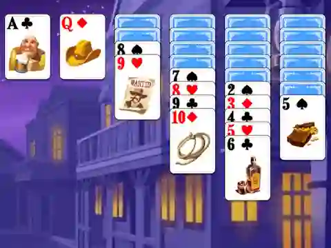 Peli Solitaire Reverse verkossa