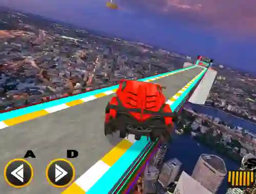 Peli Mega Ramps Car Racing Games 3d verkossa