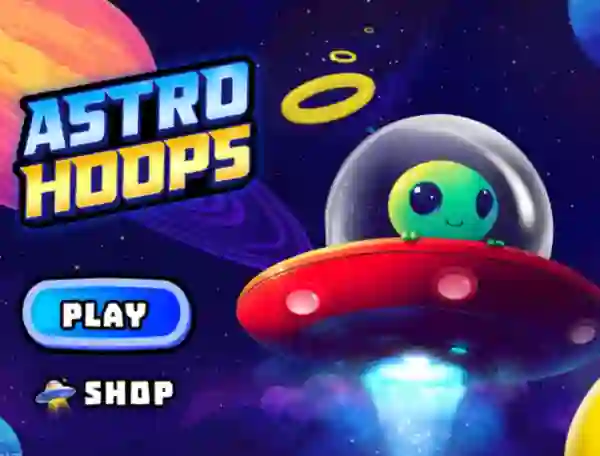 Peli Astro Hoops verkossa
