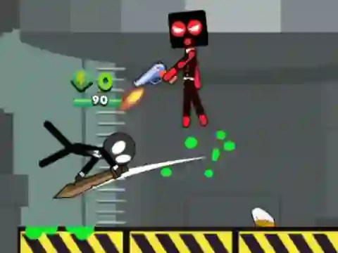 Peli Stick Fighting Online verkossa