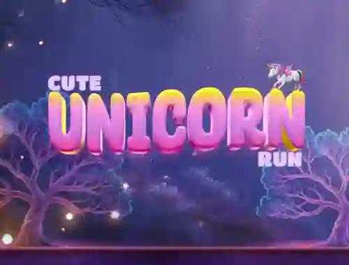 Peli Cute Unicorn Run verkossa