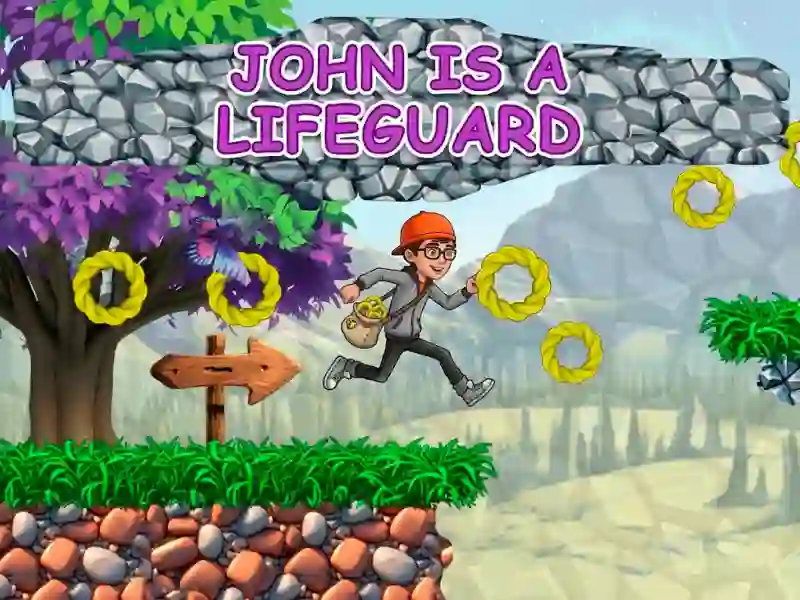 Peli John is a lifeguard verkossa