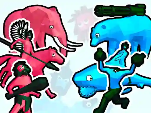 Peli Funny Battle Simulator 2 verkossa