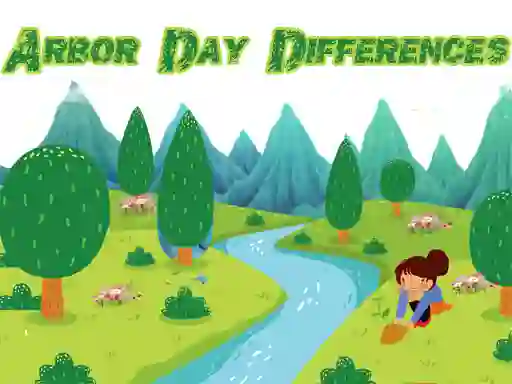 Peli Arbor Day Differences verkossa