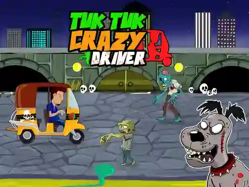 Peli Tuk Tuk Crazy Driver verkossa