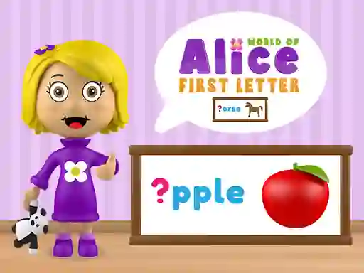 Peli World of Alice First Letter verkossa