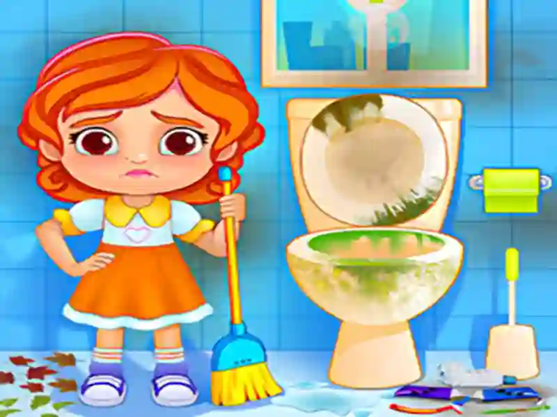 Peli Kids House Cleanup verkossa