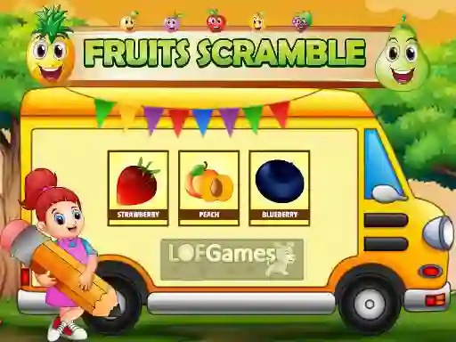 Peli Fruits Scramble verkossa
