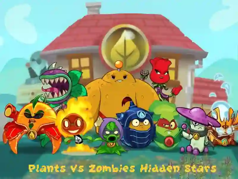 Peli Plants Vs Zombies Hidden Stars verkossa