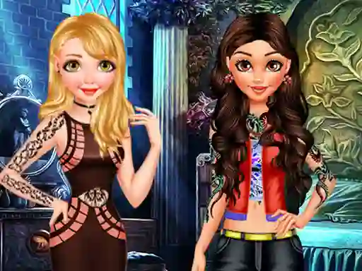 Peli Princess Bad Girls Makeover verkossa