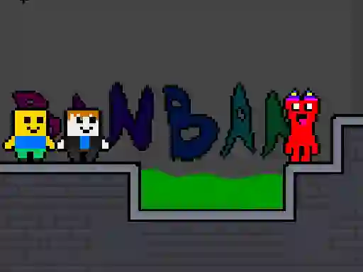 Peli NoobLox vs Garten 2 Player verkossa