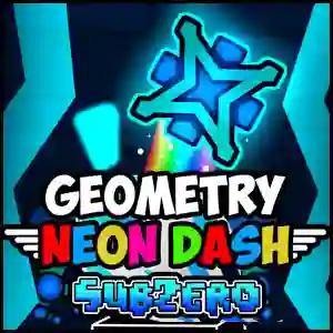 Peli Geometry Neon Dash subzero verkossa